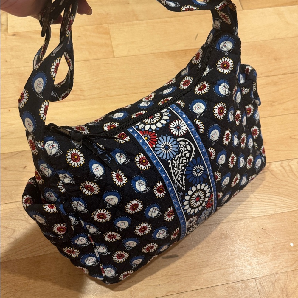 Vera Bradley Shoulder Crossbody Bag in the Retired “Night Owl” Print